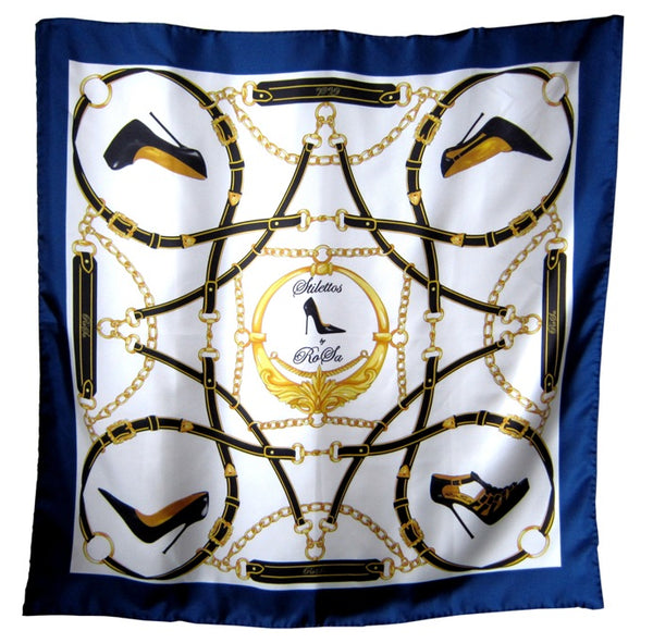 Silk Scarf &quot;Stilettos by RoSa&quot;