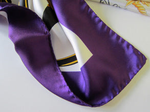 Silk Scarf "Stilettos by RoSa". Purple.