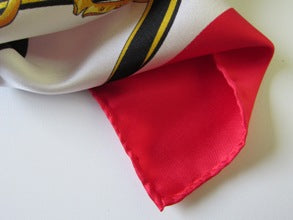 Silk Scarf "Stilettos by RoSa". Red