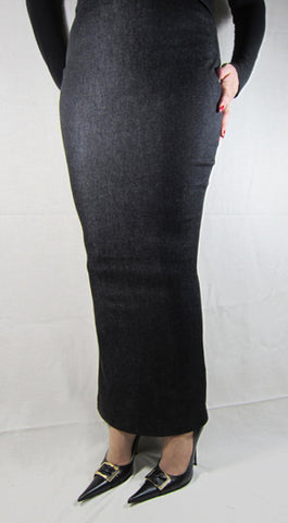 Khushi Striped Hobble Skirt - Latex Dress & Clothing Sale